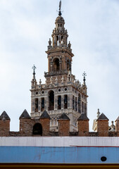 Fototapeta na wymiar Sevilha, La Giralda of Seville