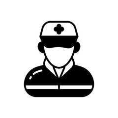 First Responder icon in vector. Illustration