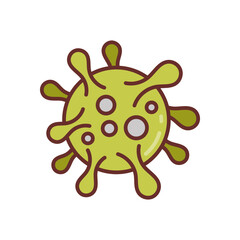Cancer icon in vector. Illustration