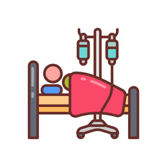 Septic Shock icon in vector. Illustration