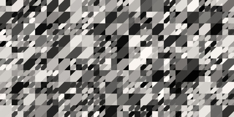 Abstract geometric pattern design in retro style. Vector illustration.