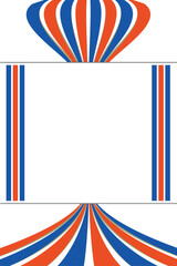 Vector Illustration with  National  trditional colors Celebration Design for Banner or poster