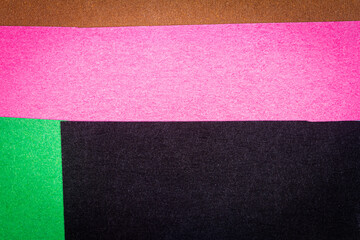 Multicolor background from a paper of different colors