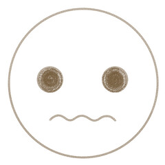 表情 怯んでいる