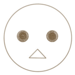 表情 少し驚いている