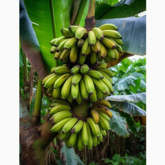 Bananenstaude, AI generiert