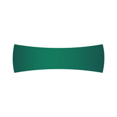 green banner curve