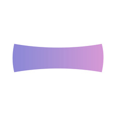 purple banner curve