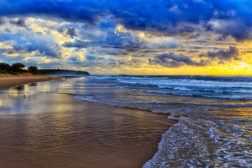 Sea CB Light beach clouds