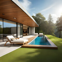 luxury swimming pool