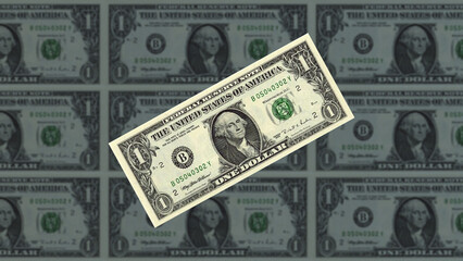Money background from dollars USA business concept