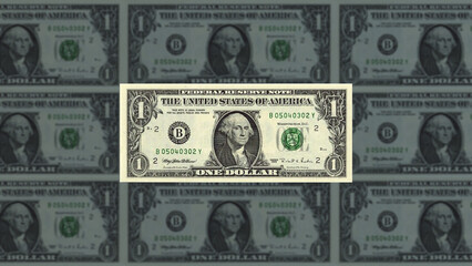 Money background from dollars USA business concept