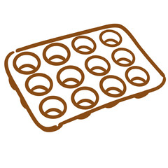 kitchenware_muffin tins_muffin pan_file png