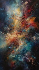 Obraz na płótnie Canvas [PORTRAIT] Galactic Wonders: Exploring the Mysteries of the Universe