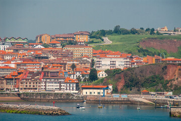 Fototapeta na wymiar panorama of the town of kotor country