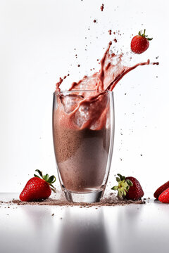 Delicious Smoothie Splash Diet Healthy Smoothie Strawberry Smoothie Chocolate Smoothie Peanut Butter Smoothie