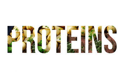 Eat healthy, full of nutrients and high in protein