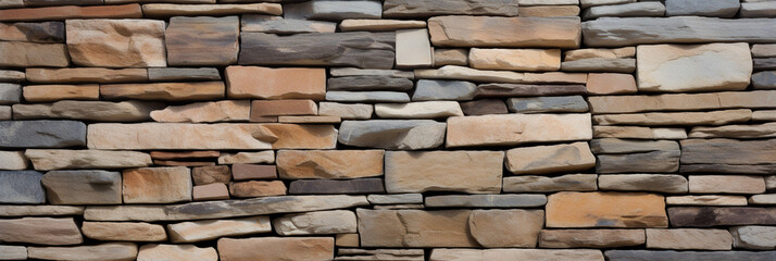 A wall of stones, Generative AI