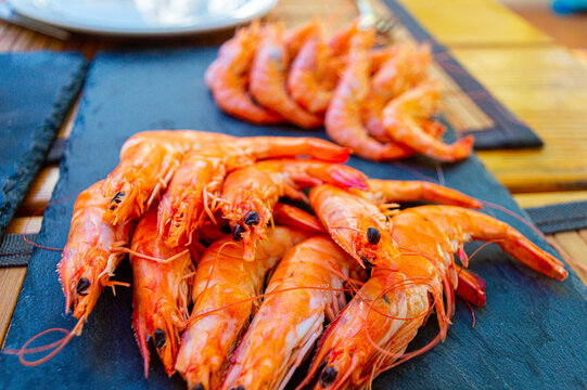 Langostinos cocidos