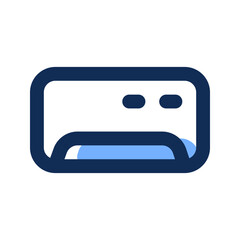 air conditioner filled line icon