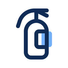 fire extinguisher filled line icon