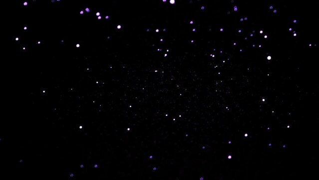 Sterne fliegen durch die Nacht.