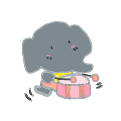 Cartoon elephant 