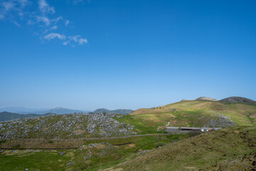 四国カルストの風景