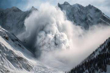 Snow Mountain Avalanche