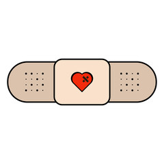 Heart With Bandage