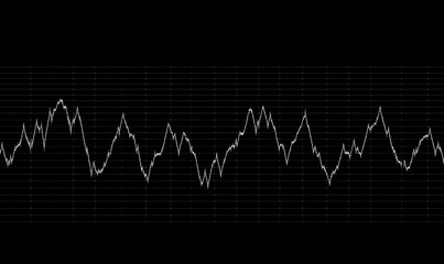heart beat on monitor. Generative AI
