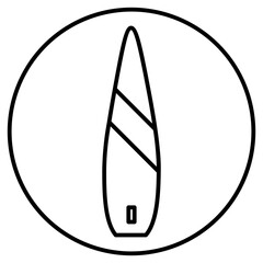 surfing board icon