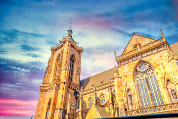 Kathedrale, Altstadt, Colmar, Frankreich 