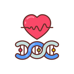 Personalized Medicine icon in vector. Illustration