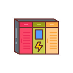 Energy Storage icon in vector. Illustration