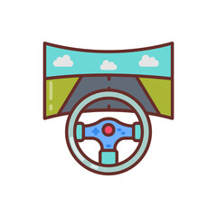 AR Games icon in vector. Illustration
