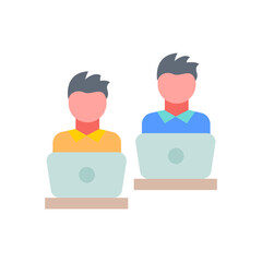 Turing Test icon in vector. Illustration