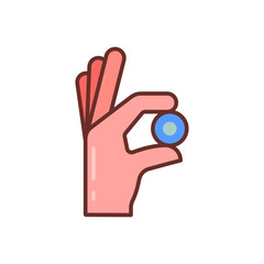 5D Data Storage icon in vector. Illustration