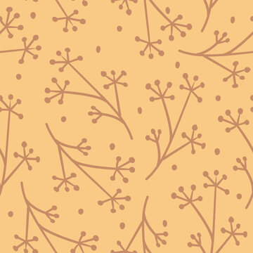 Seamless pattern floral delicate Japanese Asian oriental wallpaper background backdrop vector texture illustration