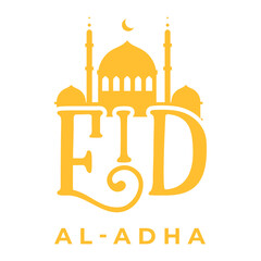 eid mubarak lettering