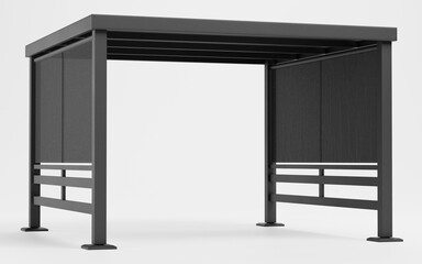 Realistic 3D Render of Gazebo