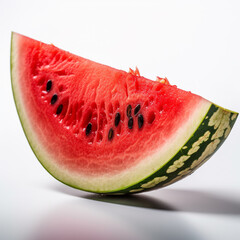 Watermelon Slice Isolated on white background clipart