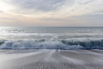 A view on the Pacific ocean coast