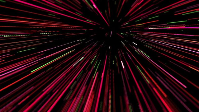 Bewegte Linien.