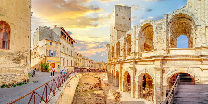 Altstadt, Arles, Frankreich 