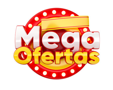 label for mega discounts in brazil