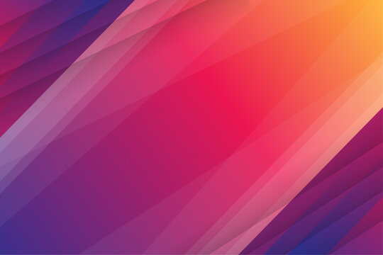 Geometric shape colorful gradation background