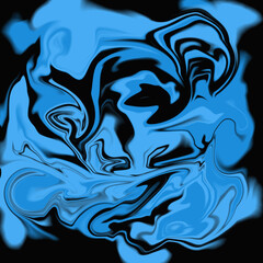 Abstract Liquified Background striped art Colorful Effect Unique Multicolor aesthetics