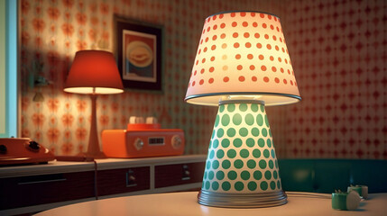 Step Back in Time: Capturing the Charm of Retro Decor. Generative AI