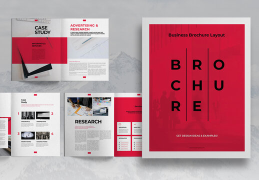 Red Business Brochure